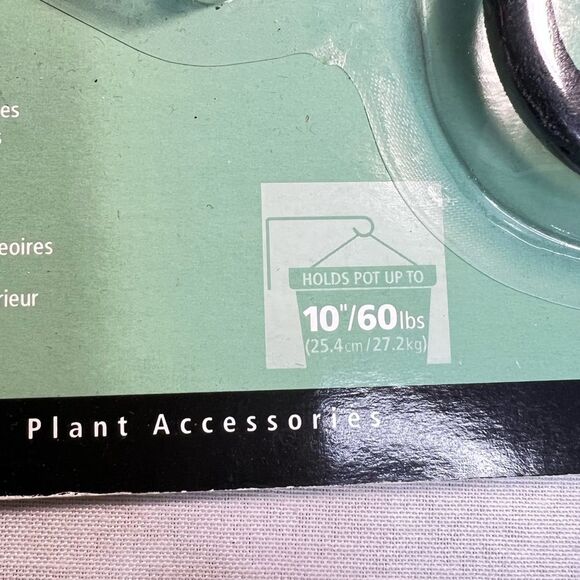 NWT HoldAll 8" Bracket for hanging plants, wind chimes, bird feeders & lanterns - Picture 5 of 6